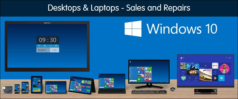 Laptops and Desktops - Sales and Repairs